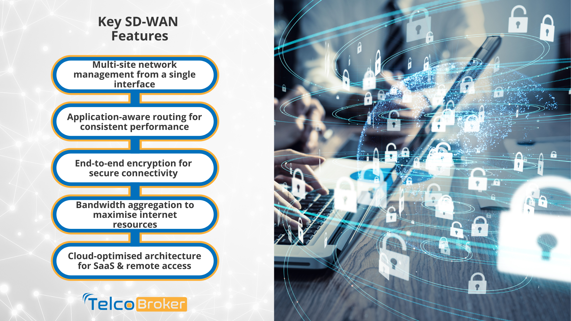 Key SD-WAN Features cloud business internet